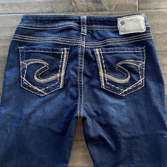 SILVER Suki Mid Pencil Skinny Joga Jeans 29 X 31 - Picture 1 of 11